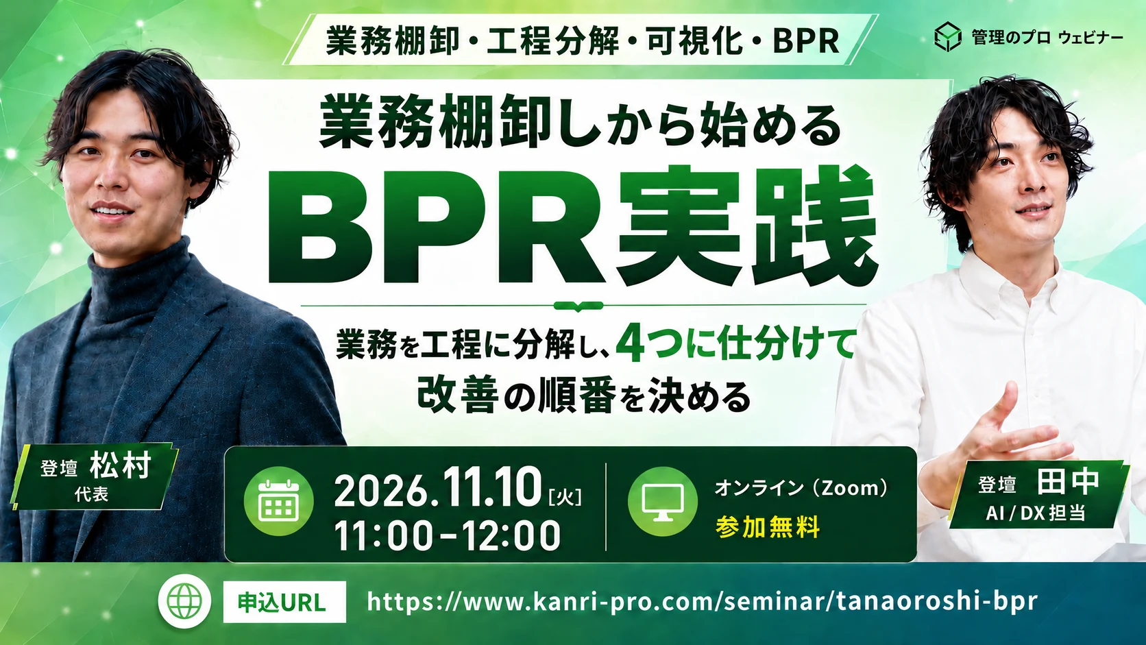 業務棚卸しから始めるBPR ― 業務を工程に分解し、4つに仕分けて、改善の順番を決める